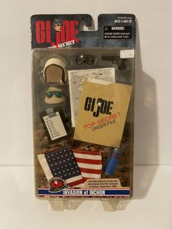 INVASION OF INCHON MISSION GEAR 1999 12" G.I. JOE TOP SECRET ORDERS COLLECTION
