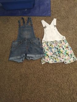 Overalls n one dress overall for sale size large dress medium 10.00 each new