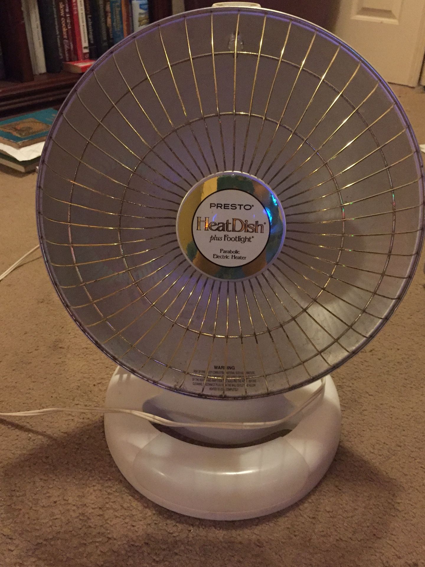Presto heat dish with foot lamp for Sale in San Diego, CA - OfferUp