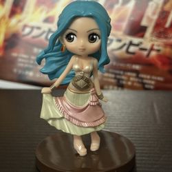 Qposket Petit One Piece Mini Anime Figure Vivi - No Box - 2 Inch Figure