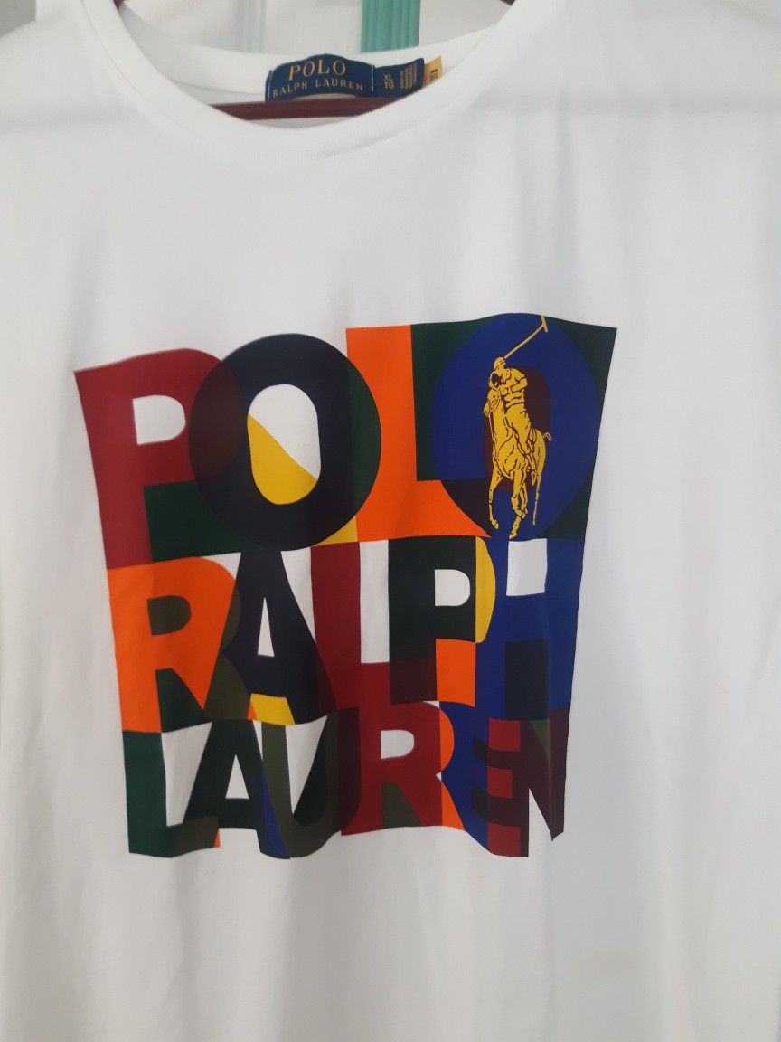 Polo RALP LAUREN Mens Tshirt And Guess Jacket, Size Xl Both In EXCELLENT CONDITION, $5Ea.