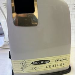 Vintage: Magic Hostess Electric Ice Crusher (V8799)
