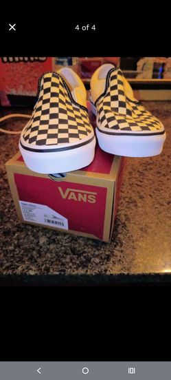 Brand new vans size 4 kids