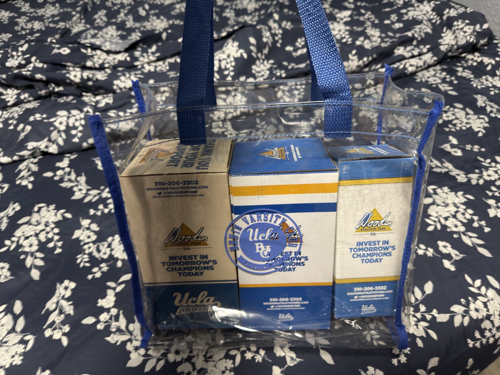 UCLA Bruins Joe Bruin Bobble head Wooden Athletic Fund