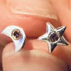 Mexican Silver Earrings 9.25