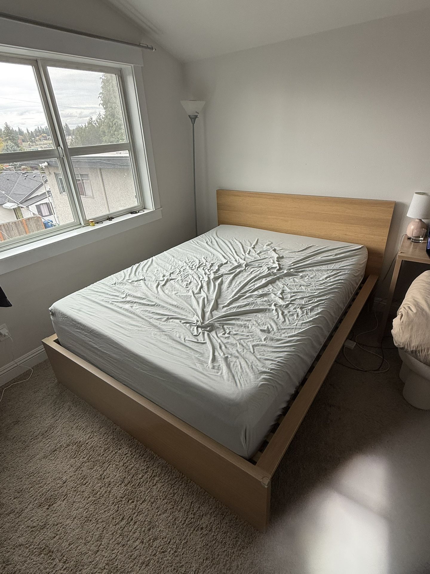 Wooden Queen Bed Frame only