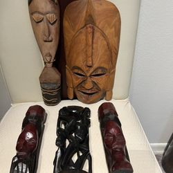 African Wood Pieces