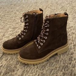 Anthropologie Maeve Combat Boots