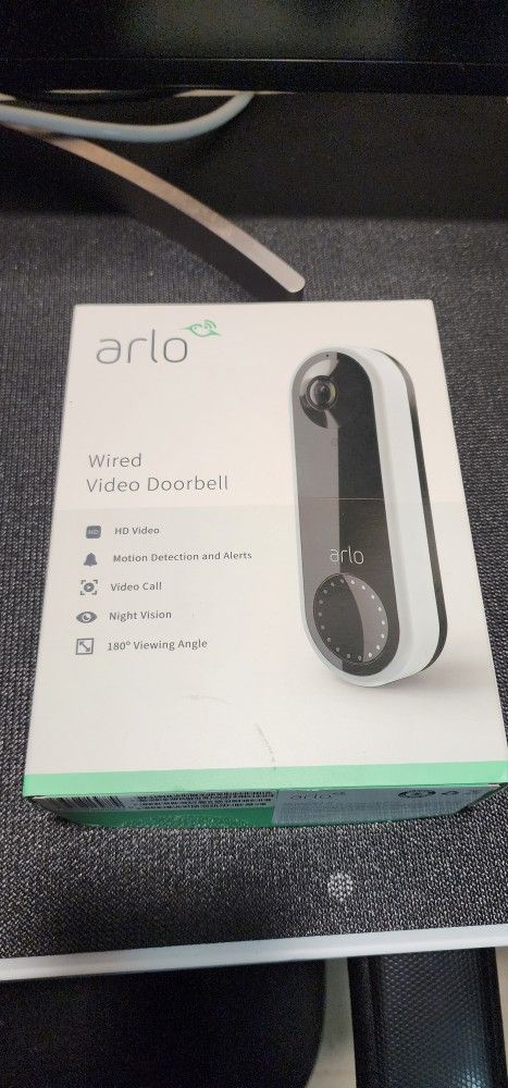 Arlo Wired Doorbell HD 180° Camera