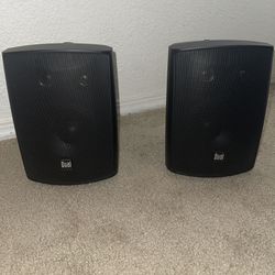 Dual Indoor/Outdoor Speakers