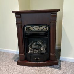 Indoor Freestanding Gas Fireplace