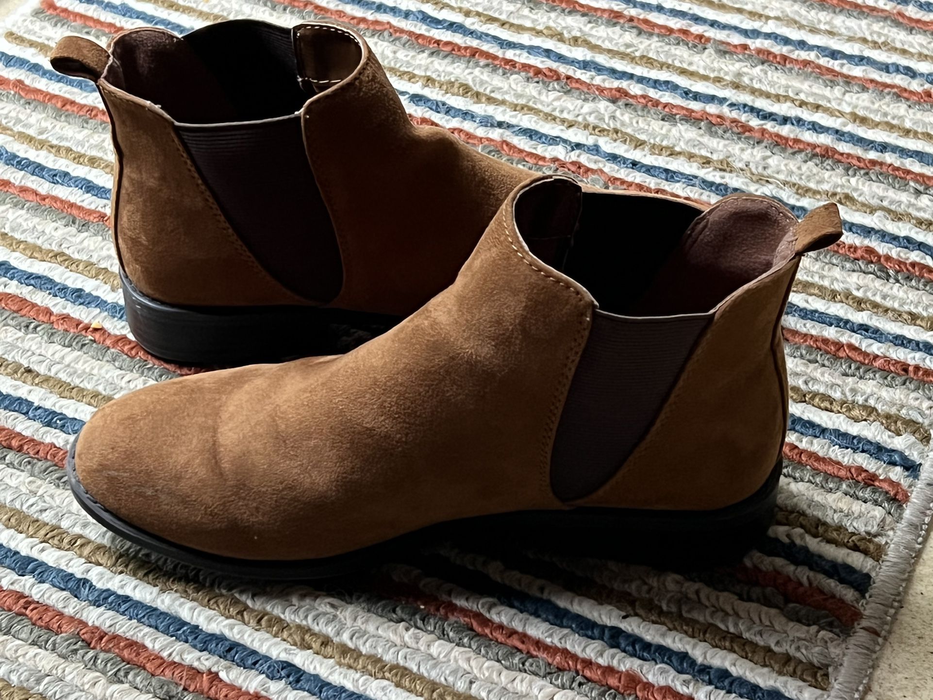 Camel Colored Womens Boots 