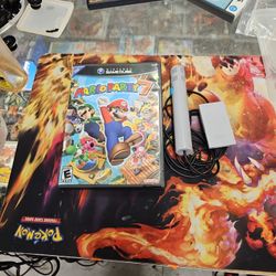 Mario Party 7 & Microphone Bundle (GameCube, 2005) CIB w/ Manual