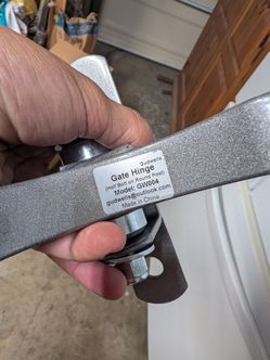 Gudwells Gate Hinge Half Bolt Round Post GW004