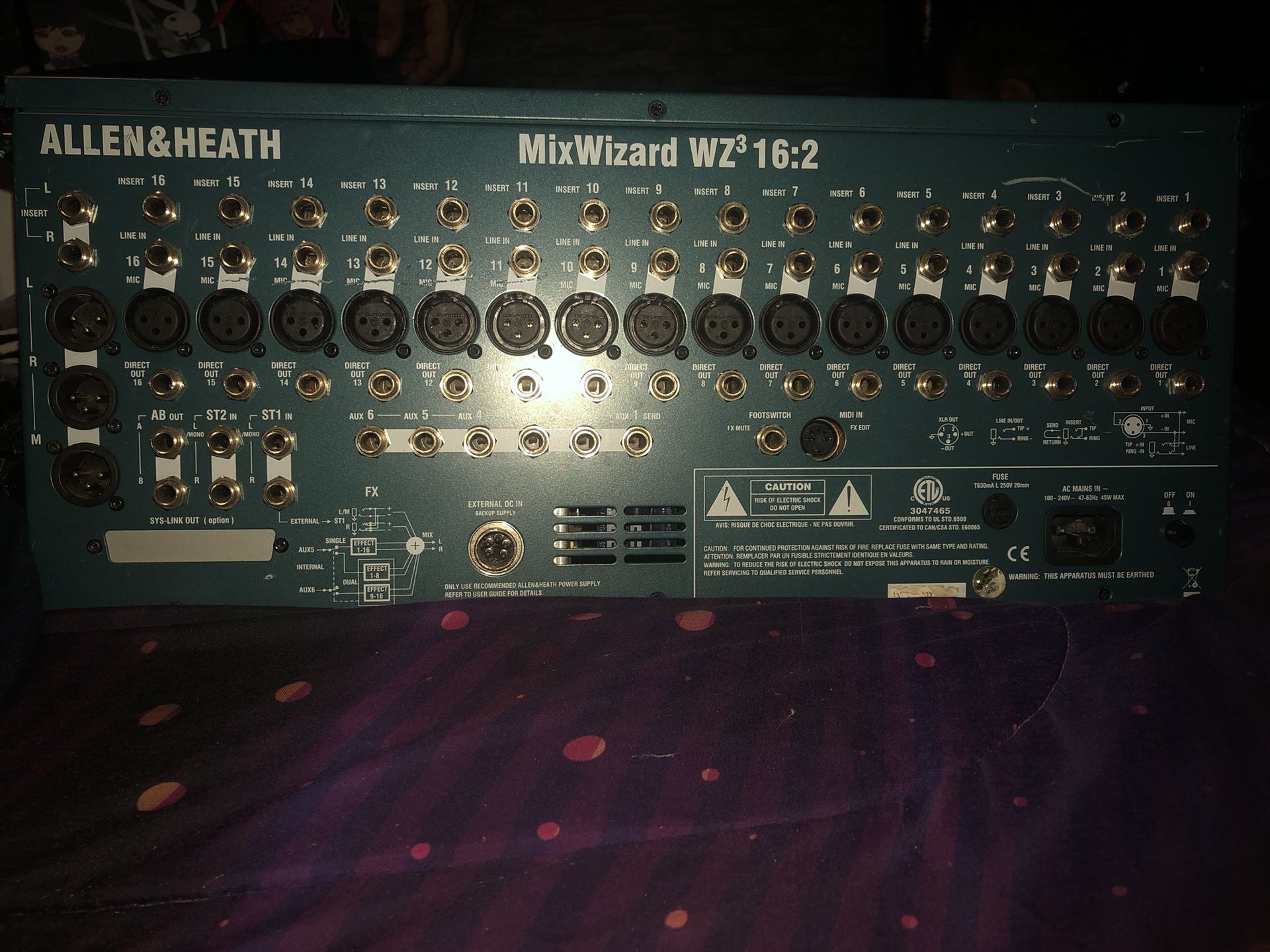 Allen And Heath Mixed Wizard Wz3 16:2 Offer Up Need Gone