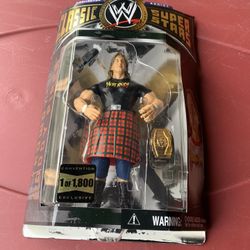 WWE classic Superstars Roddy Piper 1 Of 1800 Convention Exclusive Action Figure 