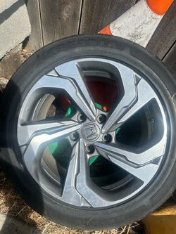 Honda rims and tires  2023