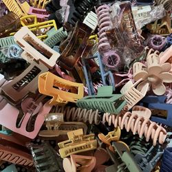 Hair Clips, Rubber Bands, Bows