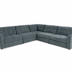 🔥 BRAND NEW L-Shape 117'' 5 Piece Sectional w/ Storage