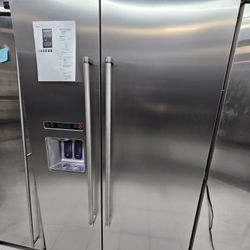 42" KITCHENAID BUILT IN STAINLESS STEEL REFRIGERATOR 