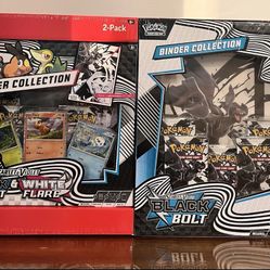 Pokemon Black Bolt Binder Unova Poster Bundle Sams Club Sealed