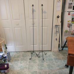 Candelabras, Tall Freestanding, Pair