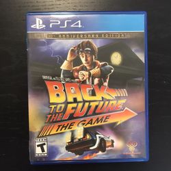 PS4 Back To The Future Game