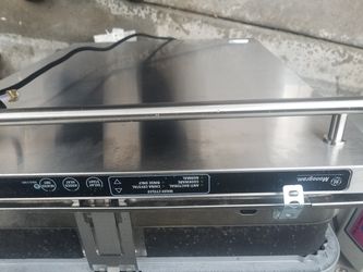 Ge Monogram stainless dishwasher with service waranty