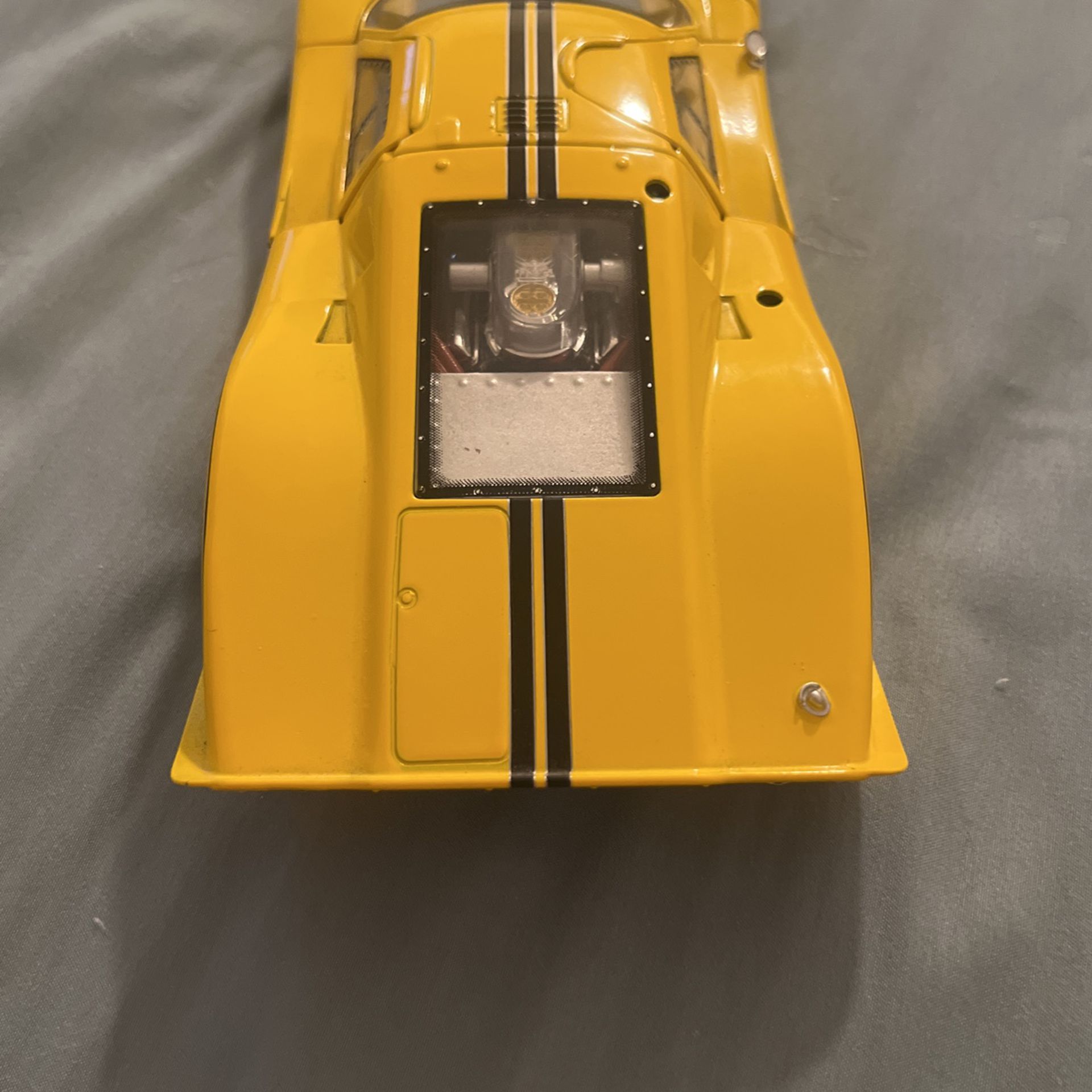 Ford MK Shelby Collectible 1967 Yellow 1:18 Diecast Car Model