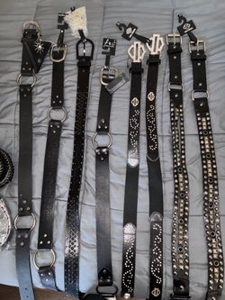 Original Harley Davidson belts