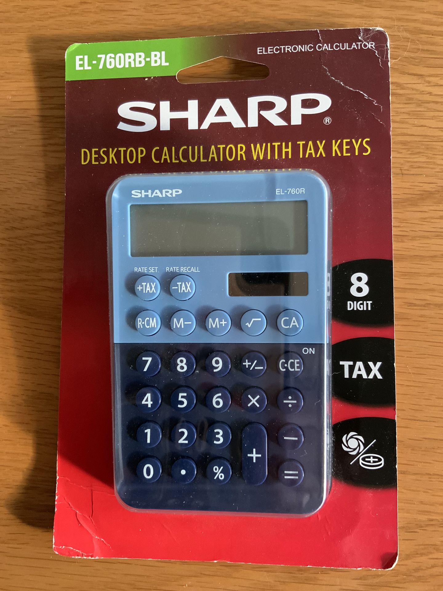 Sharp Hand Held Electronic Calculator