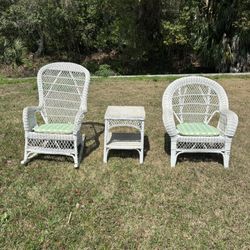 Wicker Furniture Set