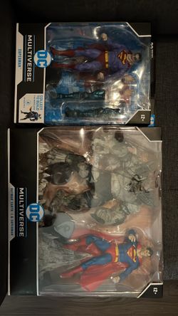 Dc Multiverse Batman Earth 1 And Superman