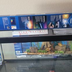 New 75gallon Fish Tank With Stand And Fuval Light