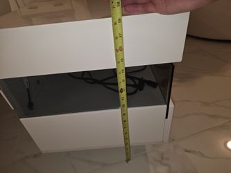 White TV stand