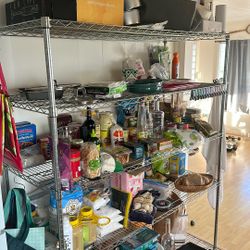 Kitchen Rack With Wheels