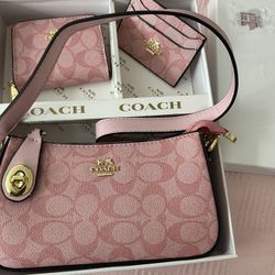 Pink Purse Set