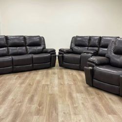 5108 Brown - 2PC Reclining Living Room Set

