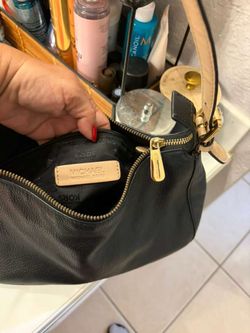 Michael Kors Black Leather Handbag