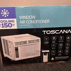 Window Air Conditioner (150 Sq Ft) Open Box/used 4 Months