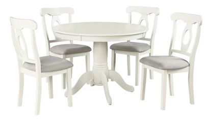 5 piece round dinning set