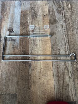 Over the Cabinet Chrome Paper Towel Holder