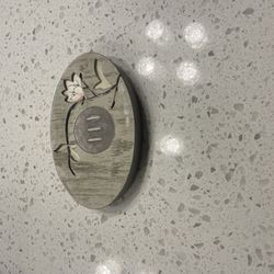 Bathroom Set. Shower Curtain, Towels, Hooks, Soap Dish