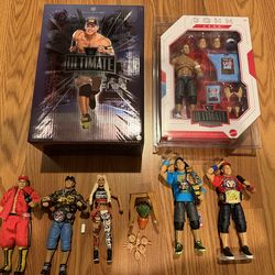 Wwe Elite And Ultimate Edition Lot John Cena And Liv Morgan Action Figures!