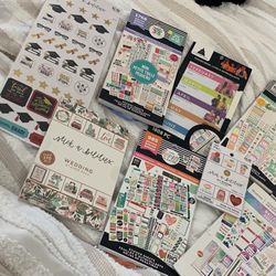 Happy planner sticker books