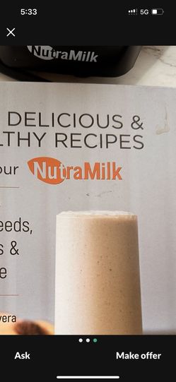 Nutramilk Nut Butter Nut Milk Maker
