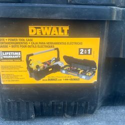 Dewalt Tote + Power Tool Case