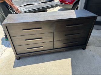 Bed frame and dresser