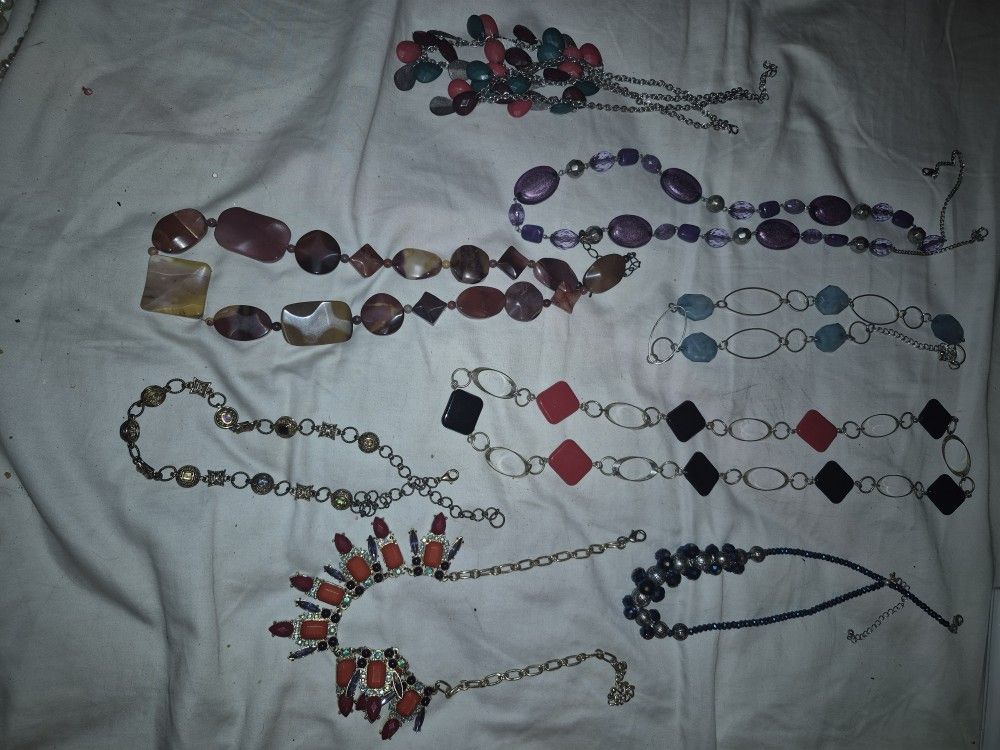 Necklaces, Bracelets And Charms
