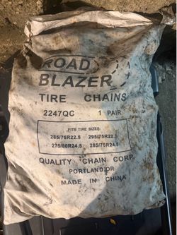 Semi Truck tire chains
